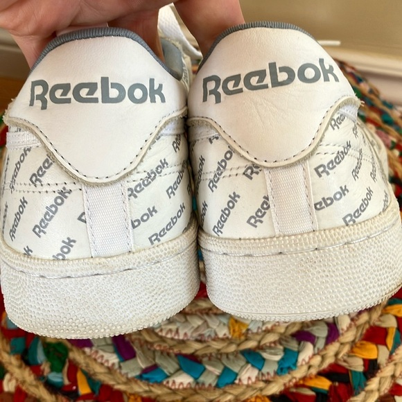 Reebok Club Classic White Sneakers with Logo Overbranded - Picture 3 of 7